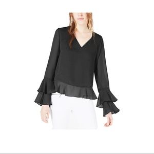 Bar lll bell sleeve top size small